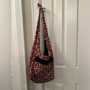Handmade, African hobo purse